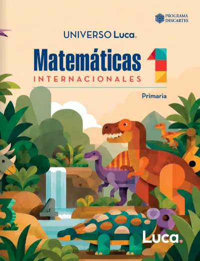 Portada de Descartes 1 — Matemáticas Internacionales · Primaria