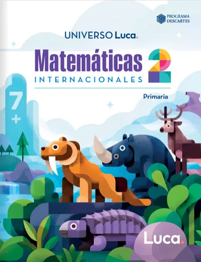 Portada de Descartes 2 — Matemáticas Internacionales · Primaria