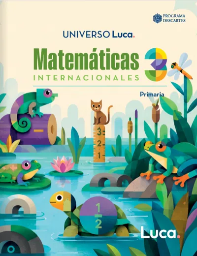Portada de Descartes 3 — Matemáticas Internacionales · Primaria
