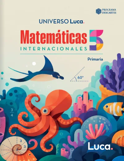 Portada de Descartes 5 — Matemáticas Internacionales · Primaria