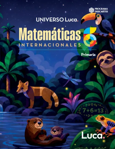Portada de Descartes 6 — Matemáticas Internacionales · Primaria