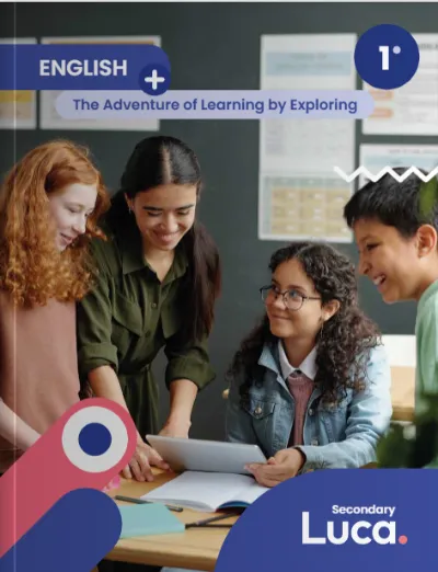 Portada de English 1 — Inglés · Secundaria