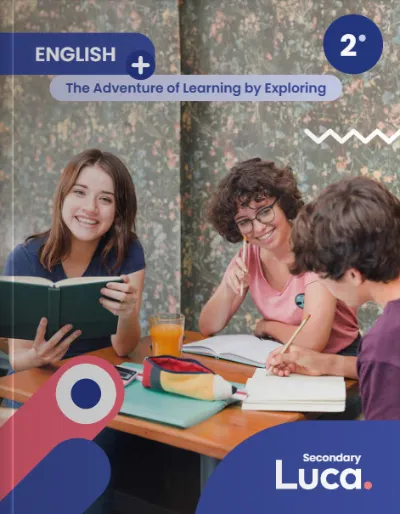 Portada de English 2 — Inglés · Secundaria