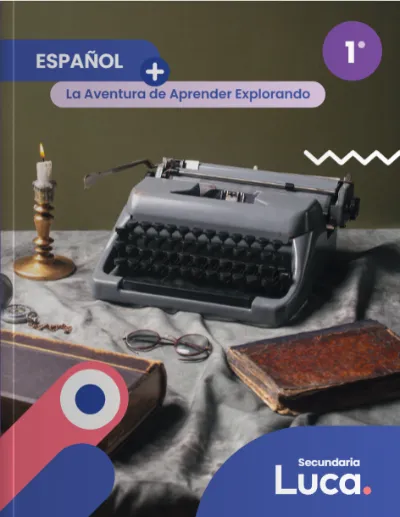 Portada de Español 1 — Español · Secundaria