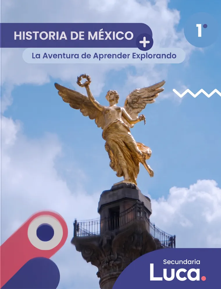 Portada de Historia de México 1 — Historia de México · Secundaria