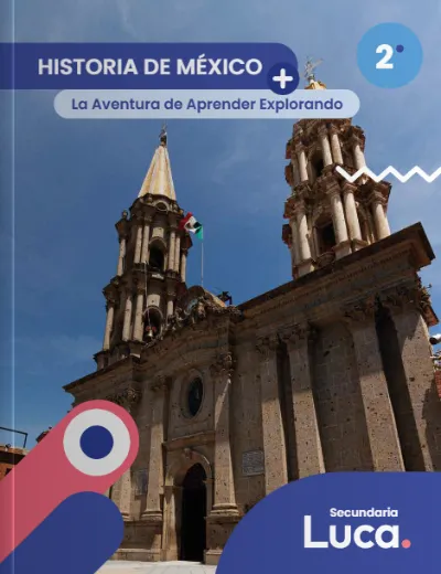 Portada de Historia de México 2 — Historia de México · Secundaria
