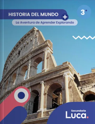 Portada de Historia del Mundo 3 — Historia del Mundo · Secundaria