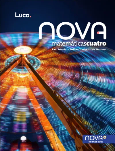 Portada de Matemáticas 4 — Matemáticas · Primaria