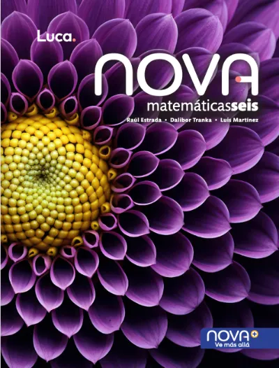 Portada de Matemáticas 6 — Matemáticas · Primaria