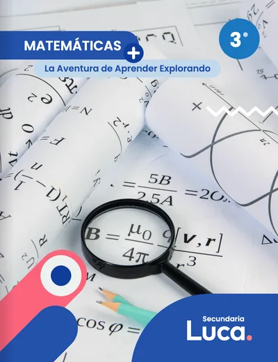 Portada de Matemáticas 3 — Matemáticas · Secundaria