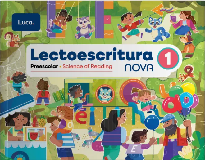 Portada de Lectoescritura 1 — Lectoescritura · Preescolar
