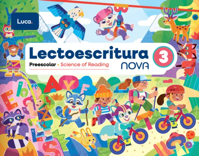 Portada de Lectoescritura 3 — Lectoescritura · Preescolar