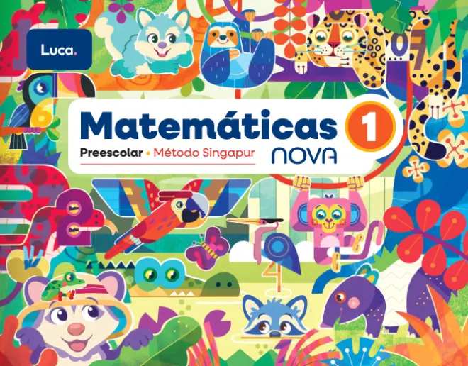 Portada de Matemáticas 1 — Matemáticas · Preescolar