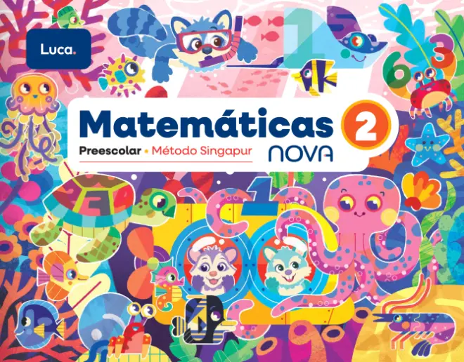 Portada de Matemáticas 2 — Matemáticas · Preescolar
