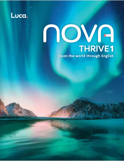 Portada de Nova Thrive 1 — Inglés · Primaria