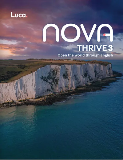 Portada de Nova Thrive 3 — Inglés · Primaria