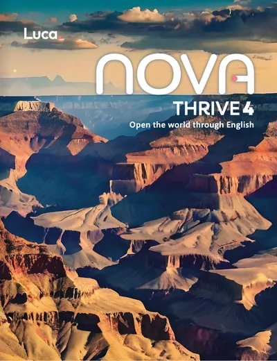 Portada de Nova Thrive 4 — Inglés · Primaria