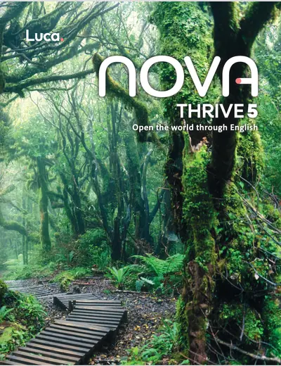 Portada de Nova Thrive 5 — Inglés · Primaria