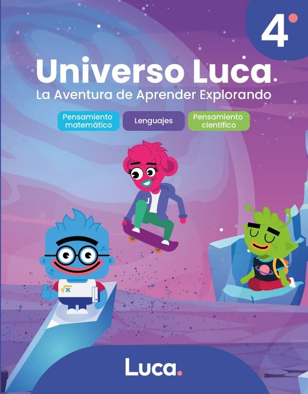 Universo Luca — libro de 4° grado