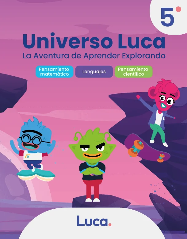 Universo Luca — libro de 5° grado