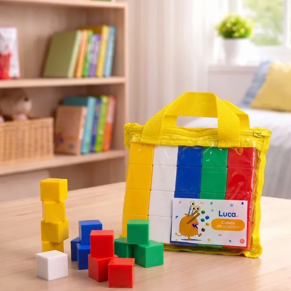 Cubos de plástico