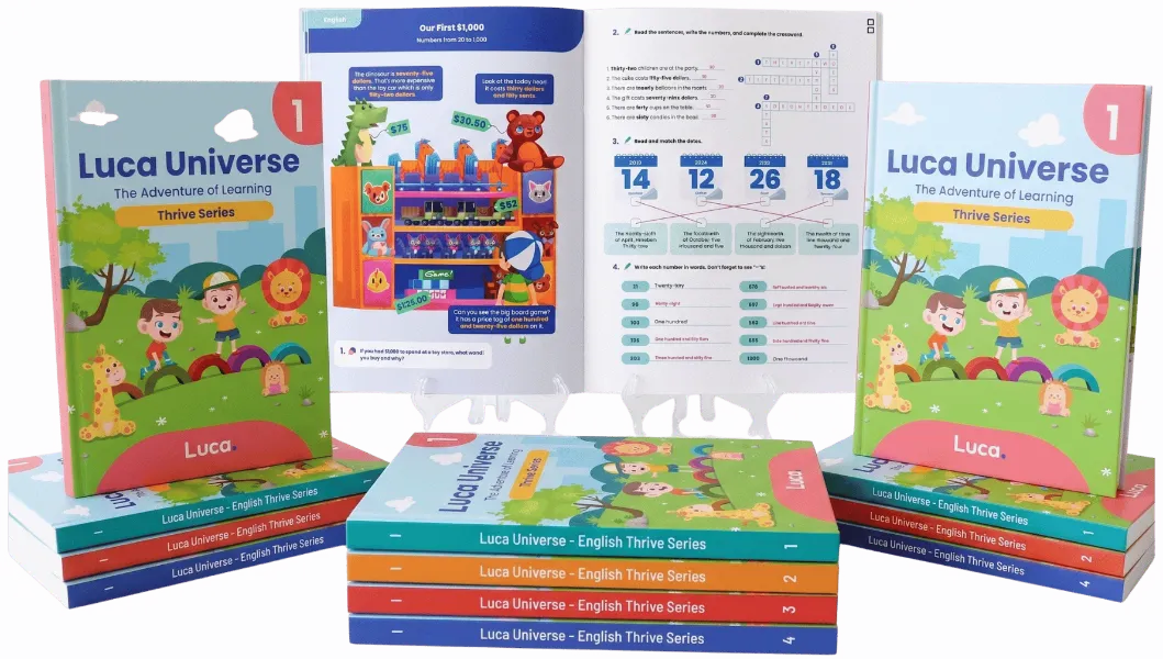 Libro de inglés Thrive Series