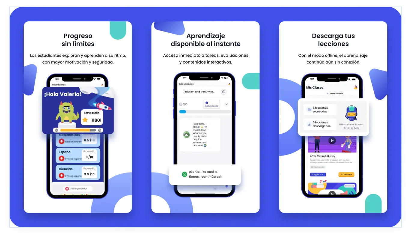 App Luca en dispositivos móviles