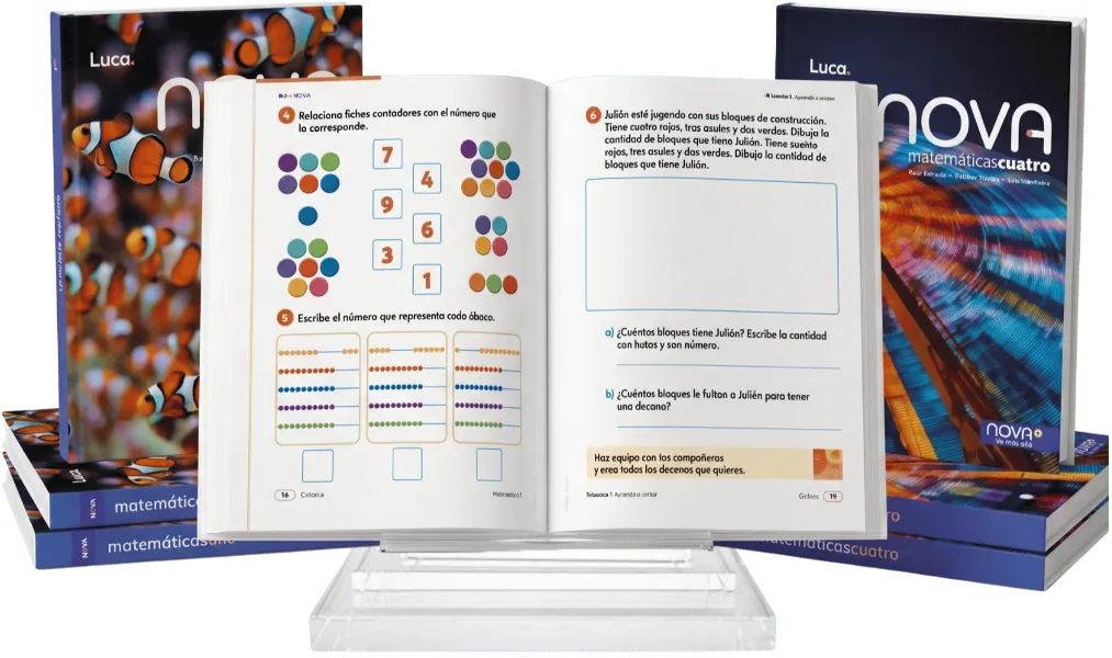 Libro de matemáticas Luca Secundaria
