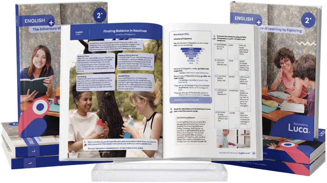 Libro de inglés Luca Secundaria