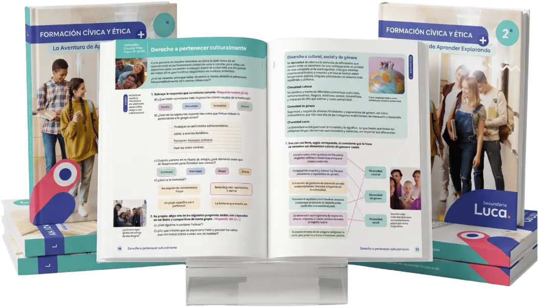 Libro Formación Cívica y Ética Luca Secundaria