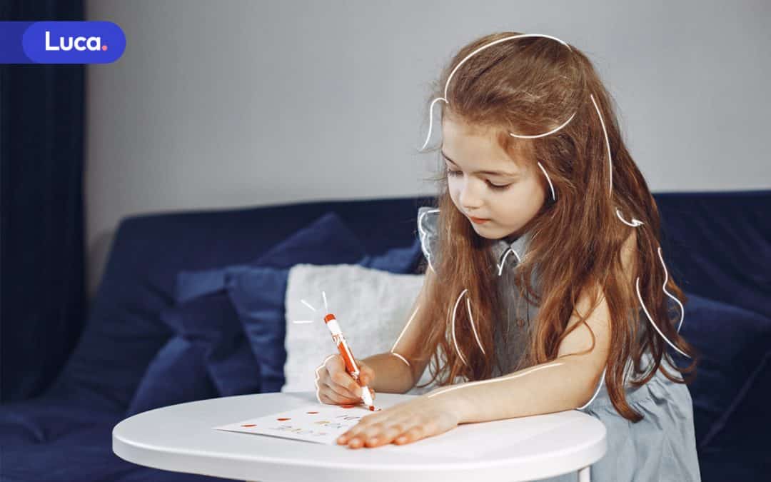 Ejercitando la caligrafía para niños en el hogar