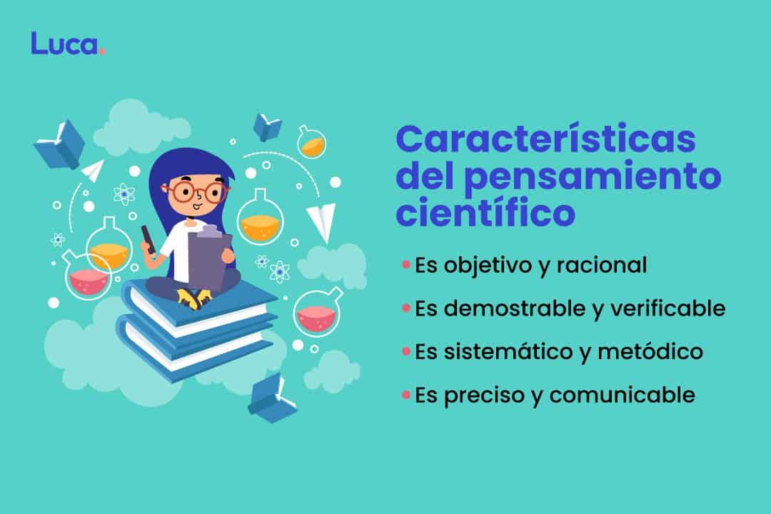 características del pensamiento científico