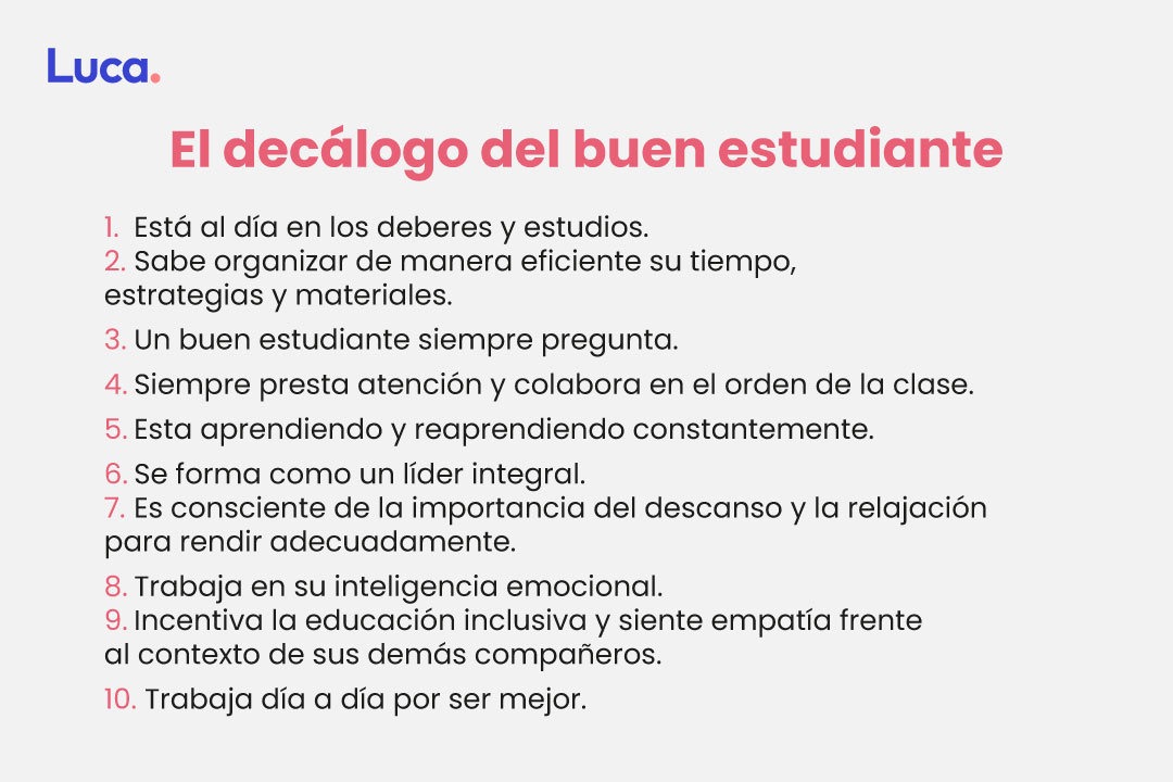 buen estudiante