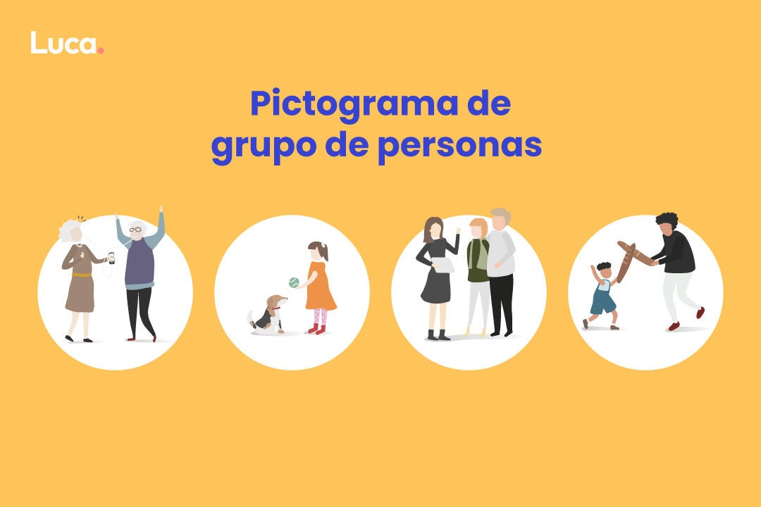 grupo de personas pictogramas