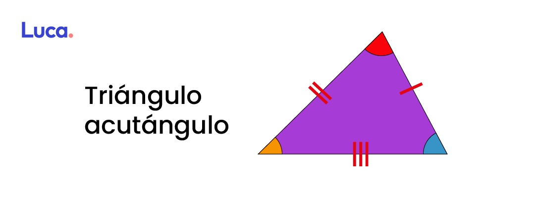 triángulo acutángulo