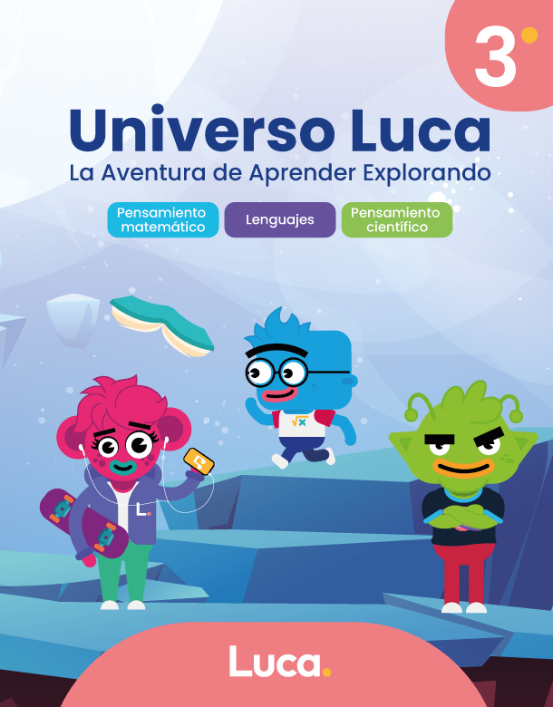 universo Luca libro de 3er grado