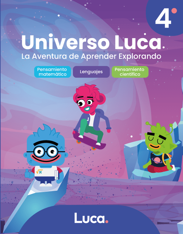 universo Luca libro de 4to grado