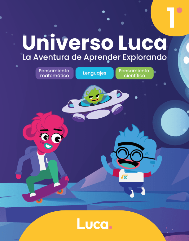 universo Luca libro de 1er grado